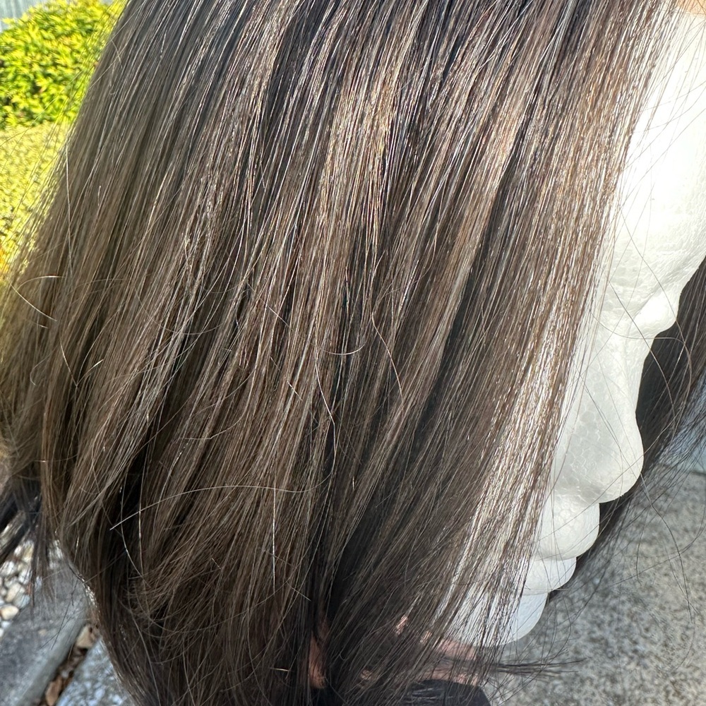 Lace front wig. Jamison "chocolate smoke" - Picture 3 of 11